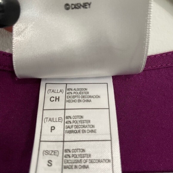 NWT Disney Boutique Shirt with Bling and Glitter Size Small - Picture 6 of 7